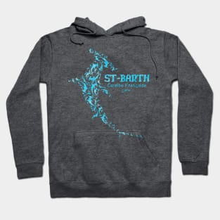 St. Barth, French Caribbean Hoodie